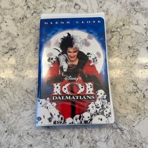 Disney's 101 Dalmatians VHS tape‎